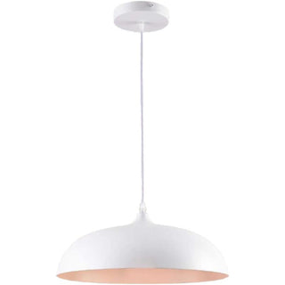 Lampadario stile contemporaneo pendente a cupola E27 Ø35 cm