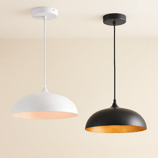 Lampadario stile contemporaneo pendente a cupola E27 Ø35 cm