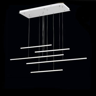 Lampadario led 38 watt minimal 3 colorazione di luce tecnologia CCT