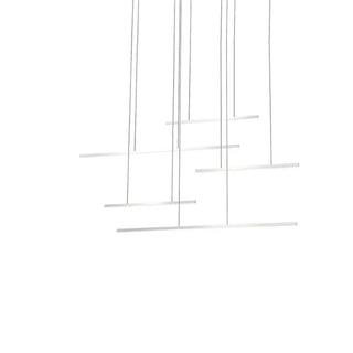 Lampadario led 38 watt minimal 3 colorazione di luce tecnologia CCT