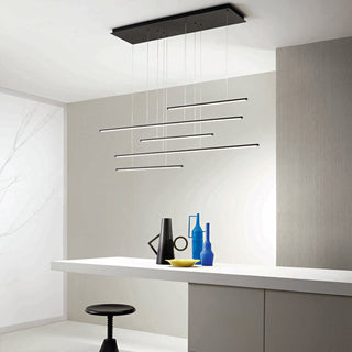 Lampadario led 38 watt minimal 3 colorazione di luce tecnologia CCT