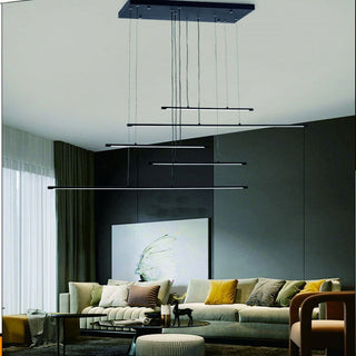 Lampadario led 38 watt minimal 3 colorazione di luce tecnologia CCT