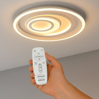 Plafoniera a led tonda dimmerabile 70 watt con tecnologia CCT