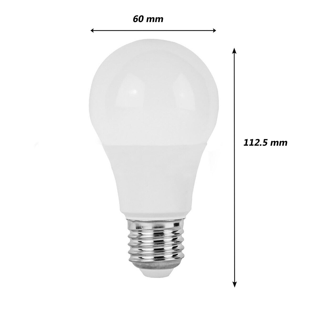 Lampadina led a globo A60 attacco E27 12 watt lampada luce fredda 6500k calda 3000k naturale 4000k