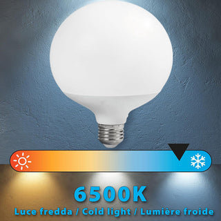 Lampadinaled 21 watt E27  globo G125 luce 6500k 3000k 4000k