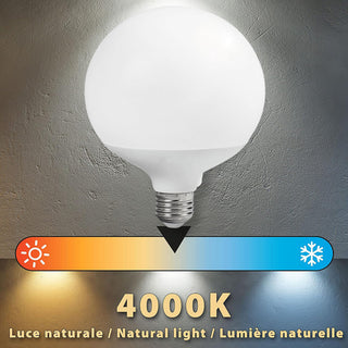Lampadinaled 21 watt E27  globo G125 luce 6500k 3000k 4000k