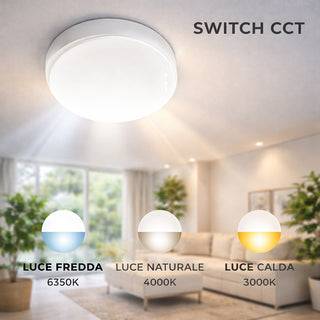 Lampadina led GX53 12W con switch tecnologia CCT 3000k 65000k 4000k