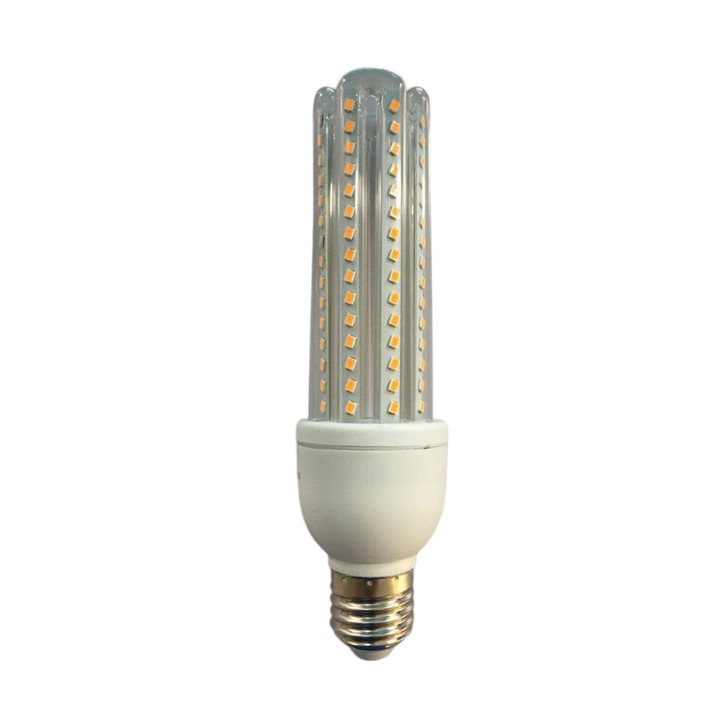 Lampadina led tubolare attacco E27 12 watt luce calda 3000k naturale 4000k e bianca fredda 6500k luce illuminazione