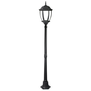 Lampione lanterna vintage New York da giardino 178 cm attacco E27 IP55