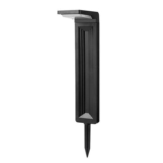 Lampione picchetto e pannello solare 30 led da giardino 6 watt IP65