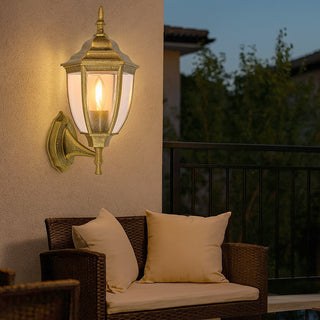 Lanterna vintage New York applique a parete da giardino E27 IP55