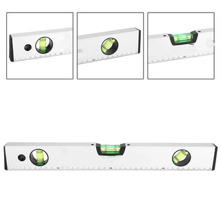 Livella a bolla magnetica in alluminio 45 ° precisione 1mm/m 80 100 cm