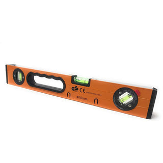 Livella a bolla magnetica 45 ° precisione 0,5mm/m 40 cm