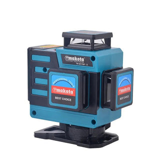 Livella laser 16 linee verde 2 batterie 360° con telecomando accessori
