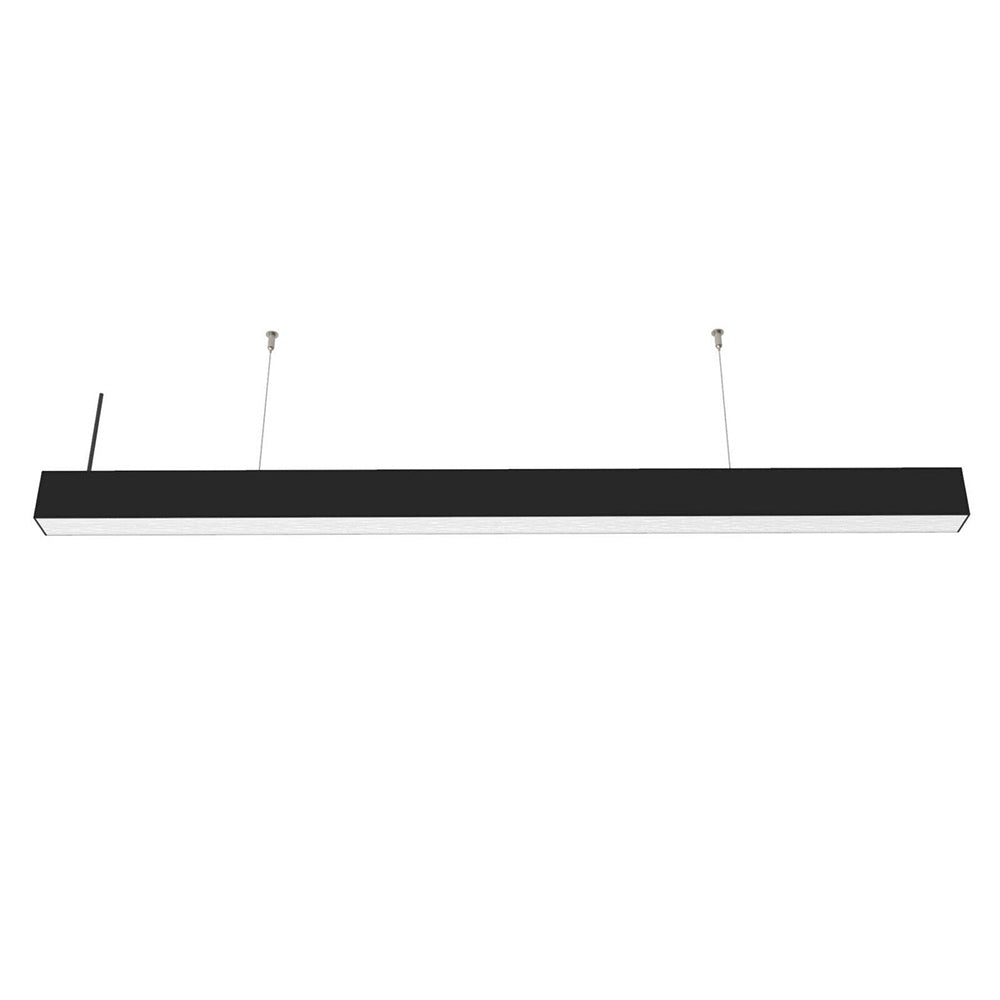 Lampadario lineare a sospensione da soffitto 40 watt connettore di giunzione a T 15 watt o a L 12 watt tecnologia cct