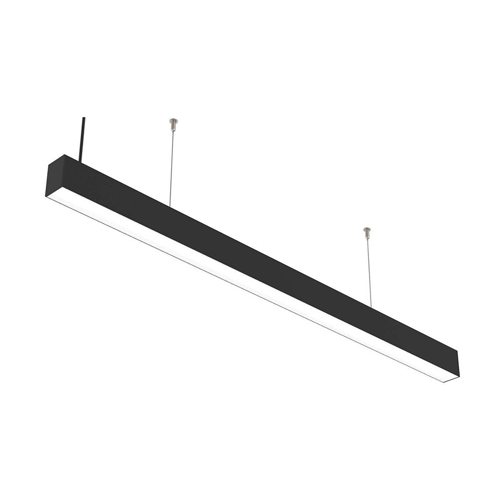 Lampadario lineare a sospensione da soffitto 40 watt connettore di giunzione a T 15 watt o a L 12 watt tecnologia cct