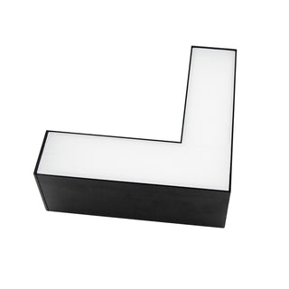 Lampadario led 40W nero connettore a T 15 watt  a L 12W tecnologia cct