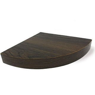 Mensola angolare legno 23x23x4cm reggimensola a scomparsa
