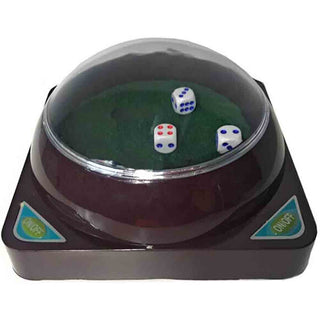 Mescolatore automatico x dadi a batteria con 5 dadi