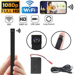 Micro camera Spia WiFi spy cam HD 1080P wireless IP con App