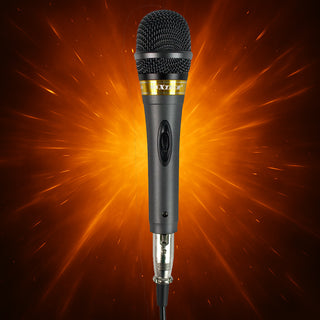 Microfono dinamico unidirezionale 18 cm cavo 3.20 metri XLR-JACK
