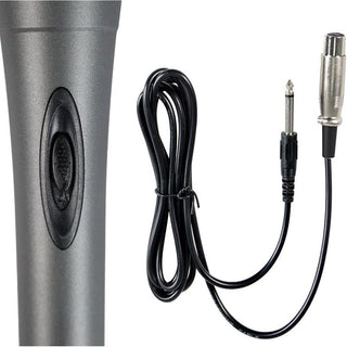 Microfono dinamico unidirezionale 18 cm cavo 3.20 metri XLR-JACK