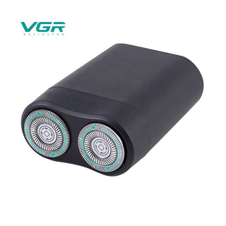 Mini rasoio VGR MEN’S SHAVER barba 2 testine rotanti impermeabile 311