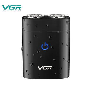 Mini rasoio VGR MEN’S SHAVER barba 2 testine rotanti impermeabile 311