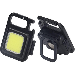 Torcia led 3IN1 3 modalità di luce portachiavi calamitata apribottiglia