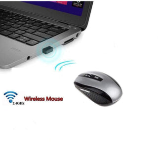 Mouse Wireless 2.4GHz DPI 1600 DPI USB Scroll 3D per PC e Notebook