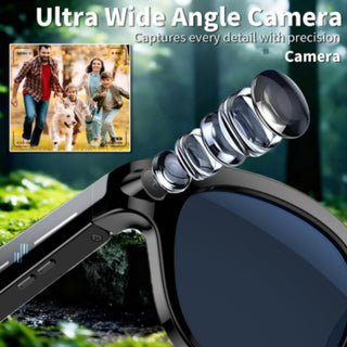 Occhiali smart Bluetooth videocamera fotocamere traduttrice auricolari