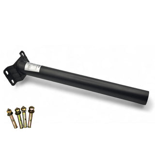 Staffa supporto per lampioni stradale da muro palo in metallo 45 cm