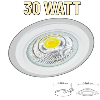 Pannello led cob ad incasso 5 7 12 18 30 watt tecnologia CCT