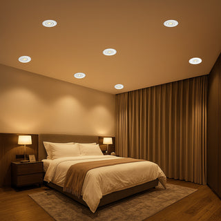 Pannello led cob ad incasso 5 7 12 18 30 watt tecnologia CCT