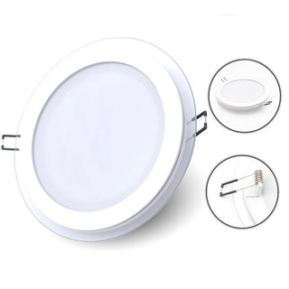 Pannello led slim incasso bordo in vetro 18 watt teconologia CCT