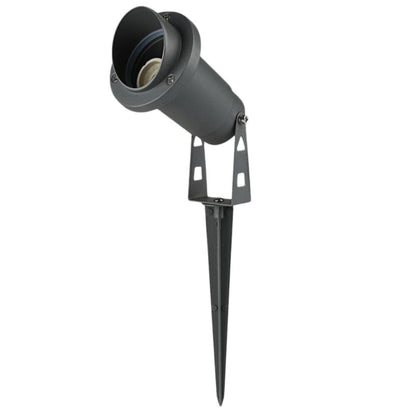 Faretto da esterno lampada da giardino doppia istallazione con picchetto interrabile e staffa a parete portalampada GU10 IP65