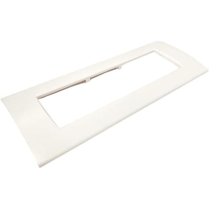 Placchetta a 3 4 7 posti bianca cassetta 503 compatibile con living light supporto cover