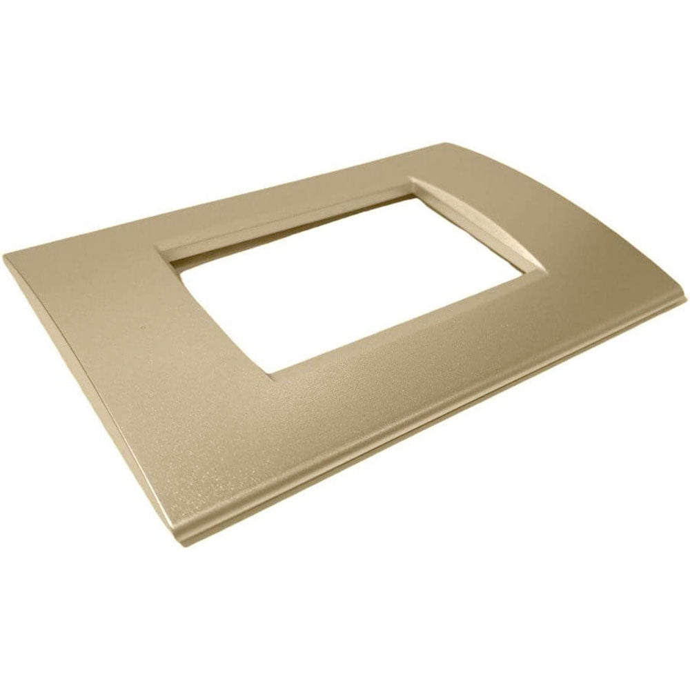 Placchetta a 3 4 7 posti sabbia cassetta 503 compatibile con living light supporto cover