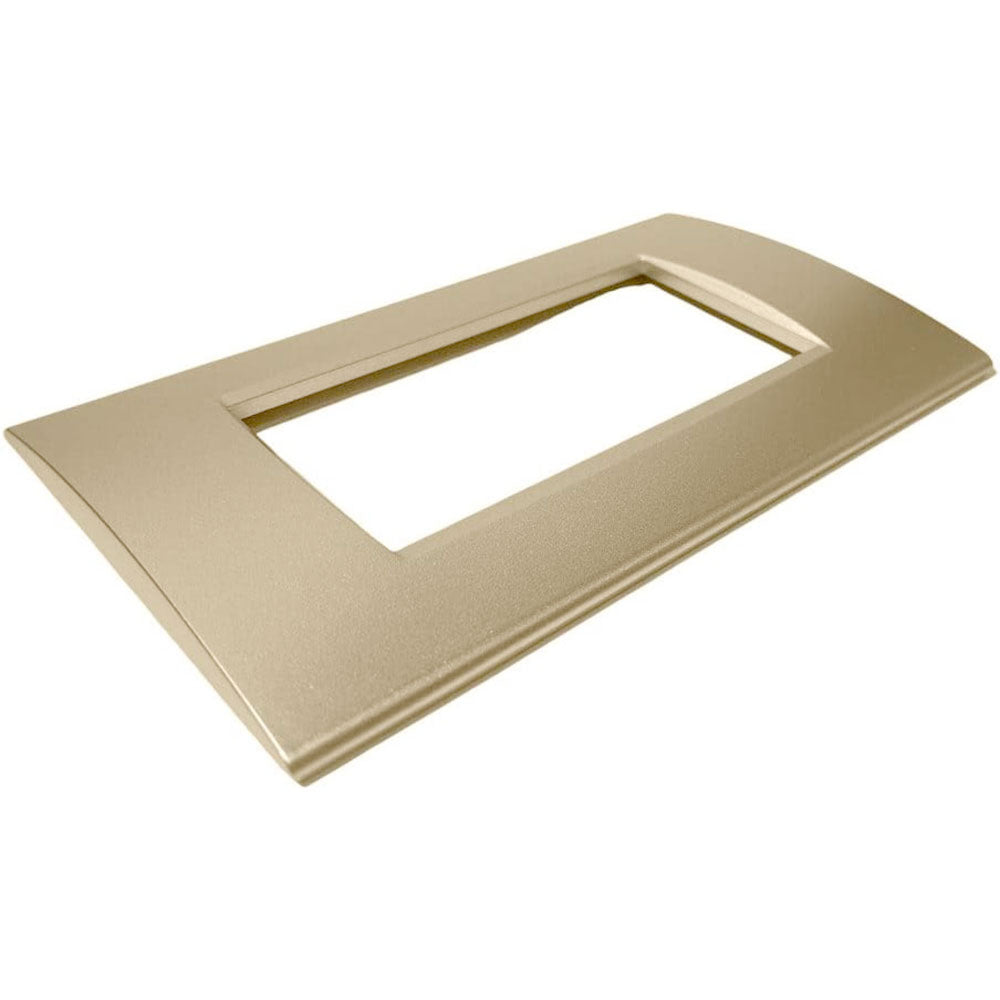 Placchetta a 3 4 7 posti sabbia cassetta 503 compatibile con living light supporto cover