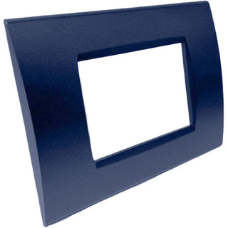 Placchetta blu navy 3-7 posti compatibile living light cassetta 503