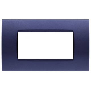Placchetta blu navy 3-7 posti compatibile living light cassetta 503