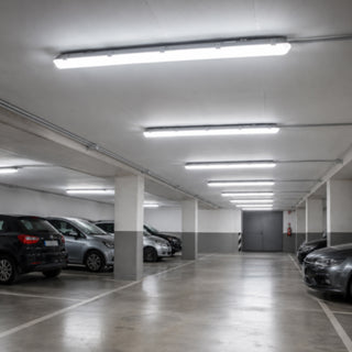 Plafoniera tenuta stagna 1 neon tubo attacco t8 60 120 150 cm IP65