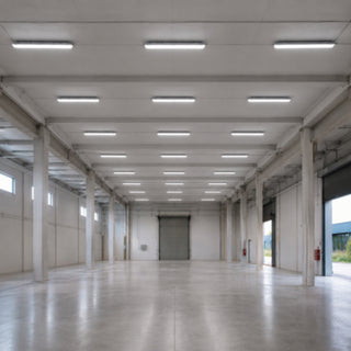 Plafoniera tenuta stagna 1 neon tubo attacco t8 60 120 150 cm IP65