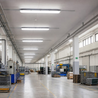 Plafoniera tenuta stagna 1 neon tubo attacco t8 60 120 150 cm IP65