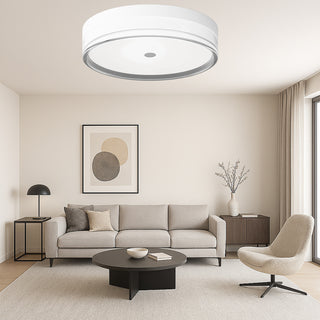 Plafoniera a led 24W moderna tecnologia CCT 3 tonalità selezionabili