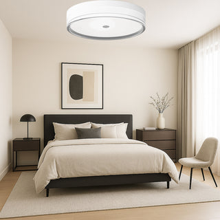 Plafoniera a led 24W moderna tecnologia CCT 3 tonalità selezionabili
