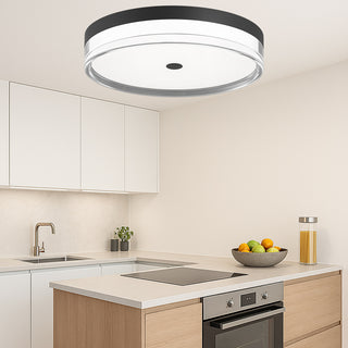Plafoniera a led 24W moderna tecnologia CCT 3 tonalità selezionabili
