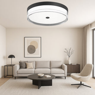 Plafoniera a led 24W moderna tecnologia CCT 3 tonalità selezionabili