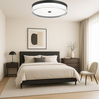 Plafoniera a led 24W moderna tecnologia CCT 3 tonalità selezionabili