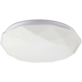 Plafoniera diamante con puntini trasparente 18 24 e 36 watt CCT switch